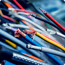 電(diàn)纜和(hé)電(diàn)線産品